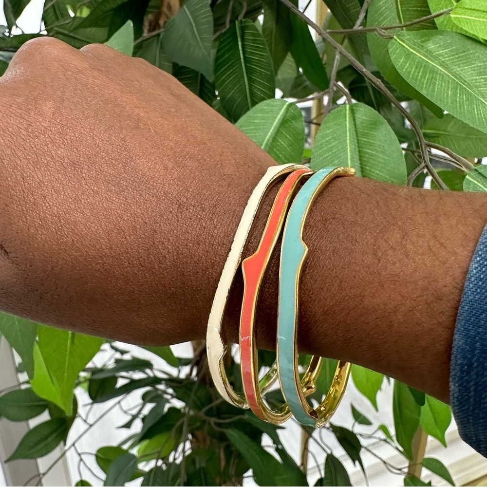 Stella & Dot Coloured Bangle Set